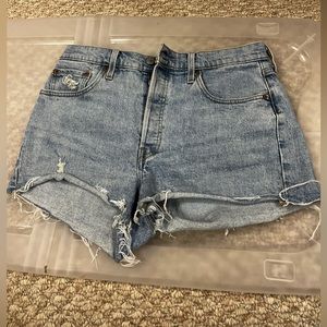 Levi denim shorts